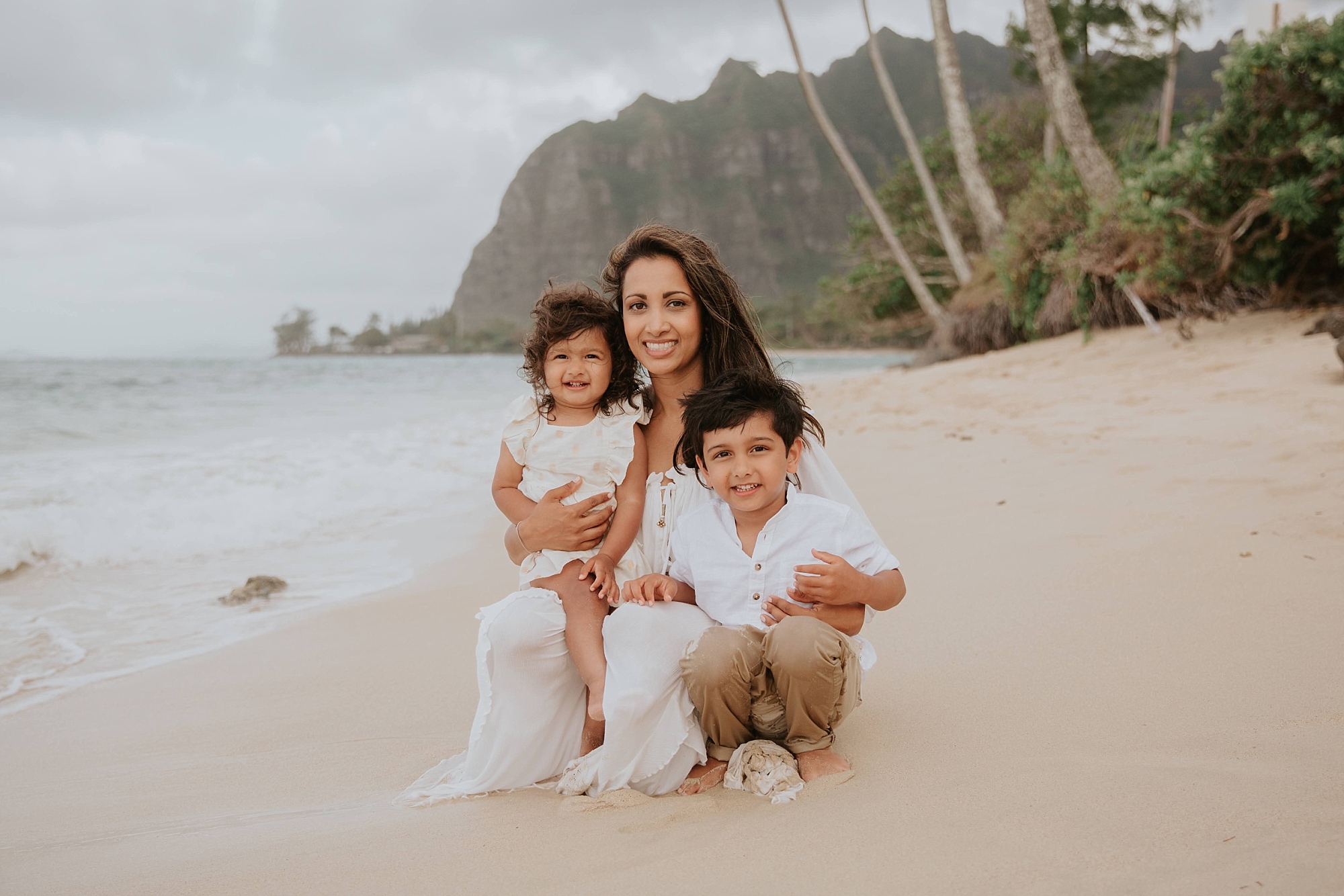 beach side family photos OC family photographer Reshma Photography