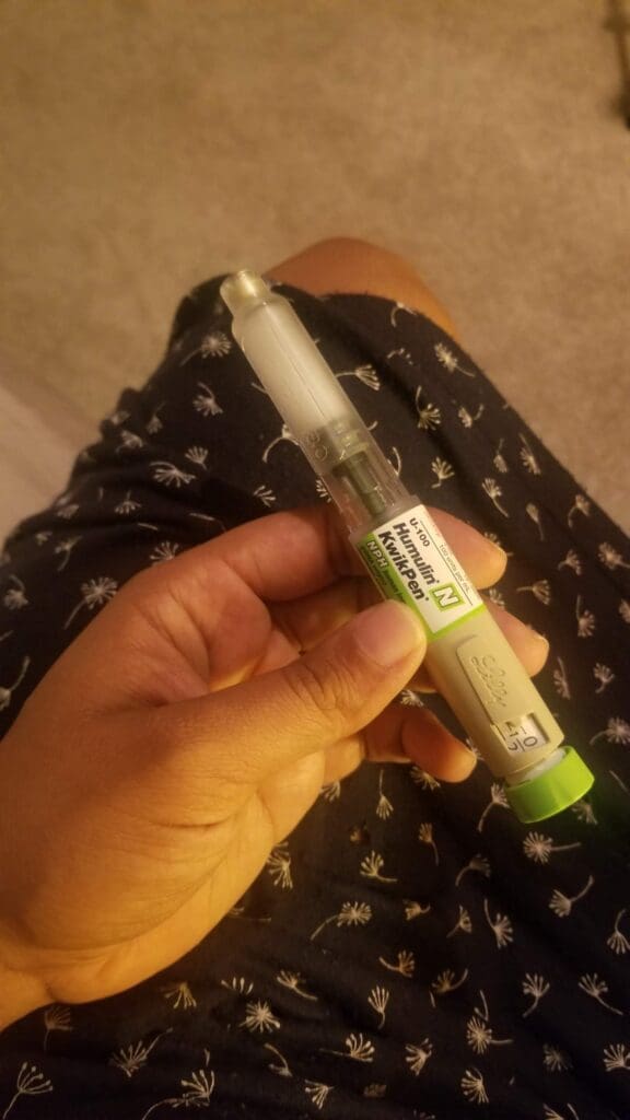 Insulin injections for gestational diabetes in pregnancy